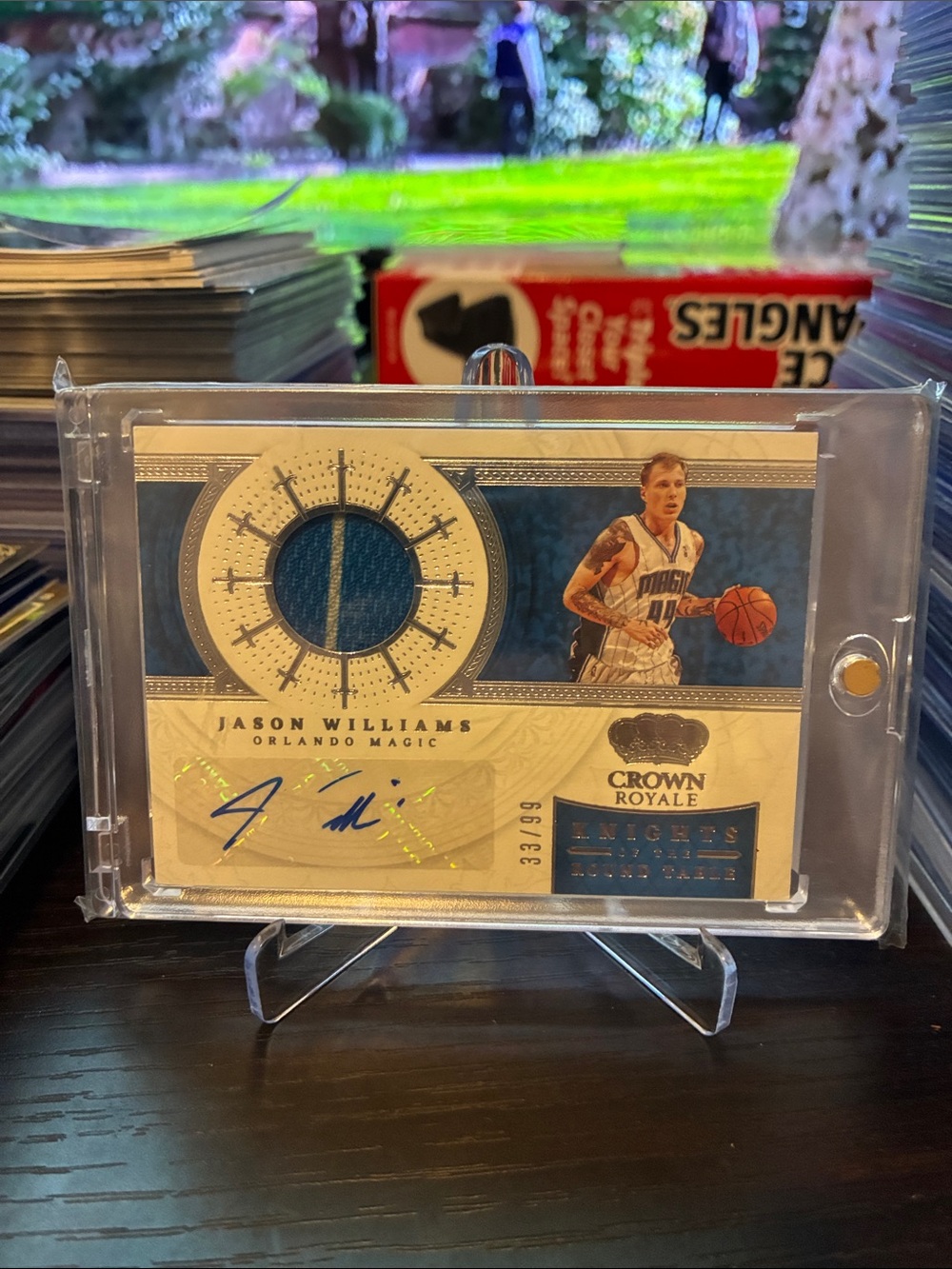 21/22 Panini Crown Royale Jason Williams Knights of the Round table Card 33/99